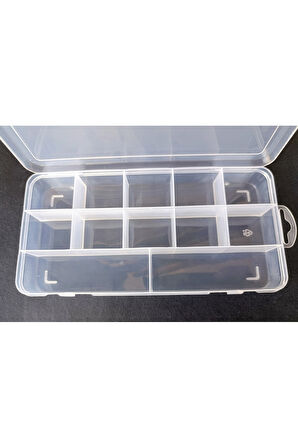 Çocuk Gelişim Oyuncaklar Turuncu 2'li 12 Bölmeli Plastik Takı Kutusu Organizer şık ve kullanışlı! Kı