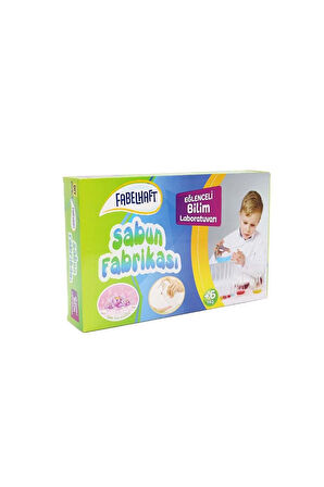 Erkek Çocuk Oyuncak FabelHaft Sabun Fabrikası Eğlenceli Bilim Laboratuvarı Kız Çocuk Eğitici Oyuncak