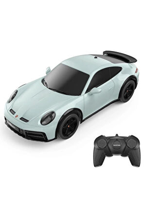 Erkek Çocuk Oyuncak 1/24 Porsche 911 Dakar F/F 2.4GHZ Uzaktan Kumandalı Araba Kız Çocuk Eğitici Oyun