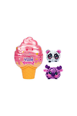 Erkek Çocuk Oyuncak CKE05000 Cookeez Makery Yum Yumz Dondurma İkili Paket Kokulu Peluş Kız Çocuk Eği