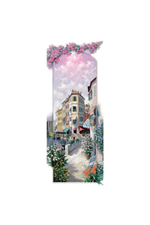 Erkek Çocuk Oyuncak 4484 Art Puzzle Çiçekler İçinde Venedik 1000 Parça Panorama Puzzle Kız Çocuk Eği