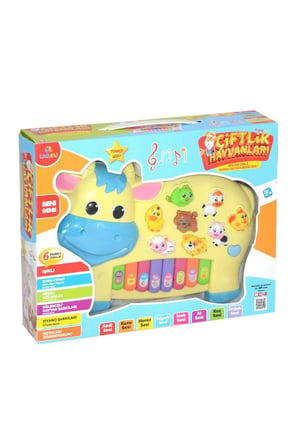 Erkek Çocuk Oyuncak CNL-2222-2223 Türkçe Piano Çiftlik Hayvanları Kız Çocuk Eğitici Oyuncaklar