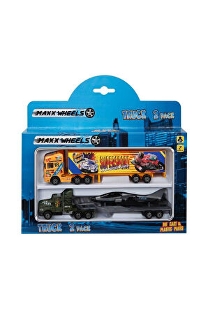 Erkek Çocuk Oyuncak Maxx Wheels Çekici Tır Seti Kız Çocuk Eğitici Oyuncaklar