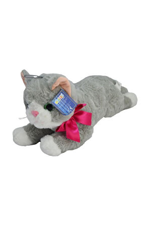 Erkek Çocuk Oyuncak 25cm YATAK KEDİ PELUŞ Kız Çocuk Eğitici Oyuncaklar