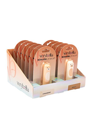 Erkek Çocuk Oyuncak Very Bella Ayıcık Lip Balm Dudak Nemlendiricisi Kız Çocuk Eğitici Oyuncaklar