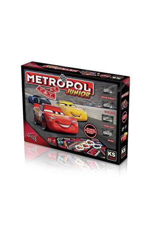 Erkek Çocuk Oyuncak CR 10303 Cars Metropol Junior Oyunu -KS Games Kız Çocuk Eğitici Oyuncaklar