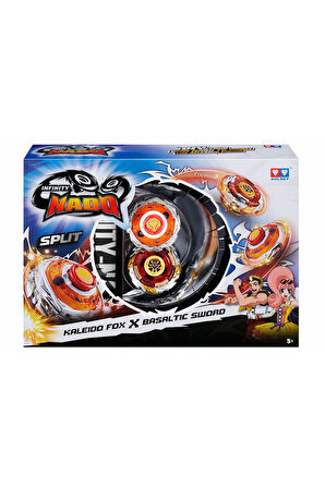Erkek Çocuk Oyuncak Infinity Nado Split Metal 2´li Set Kaleido Fox Basaltic Sword Kız Çocuk Eğitici