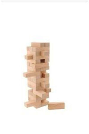Çocuk Gelişim Oyuncaklar Manki Mankii Denge Oyunu 54 Parça Jenga Manki8699067000041 Kız Erkek Çocuk