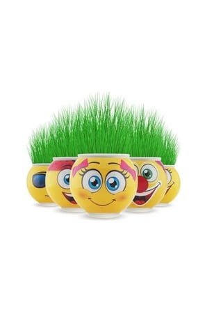 Çocuk Gelişim Oyuncaklar Çimoji Emojili Yeni Nesil Çim Adamlar 24 lü Kız Erkek Çocuk Oyuncak