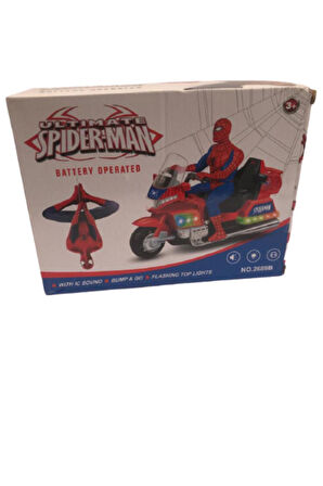 Çocuk Gelişim Oyuncaklar Örümcek Adam Pilli Motor Kız Erkek Çocuk Oyuncak