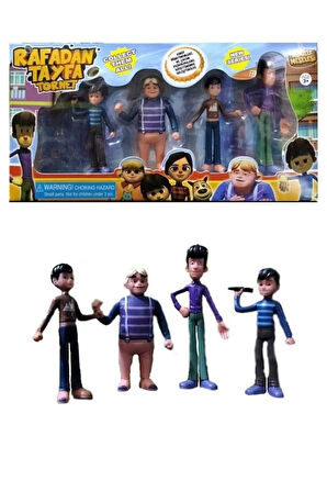 Çocuk Gelişim Oyuncaklar Tayfa 4'lü Kutulu Figür Oyuncak X9011-28251 Kız Erkek Çocuk Oyuncak