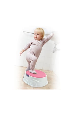 Erkek Çocuk Oyuncak 7173 Dolu Lazımlık Adaptor Basamak 3IN1 -Pembe Kız Çocuk Eğitici Oyuncaklar
