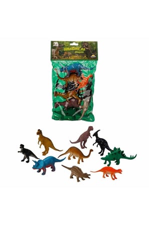 Erkek Çocuk Oyuncak 9 lu Dinozor Figür Seti 12-20cm Kız Çocuk Eğitici Oyuncaklar