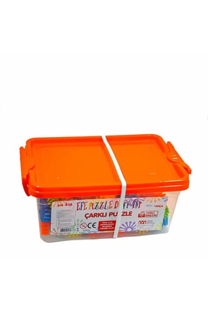 Erkek Çocuk Oyuncak 416 Çarklı Puzzle 100 Parça -Efetoys Kız Çocuk Eğitici Oyuncaklar