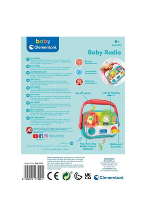 Erkek Çocuk Oyuncak 17459 Baby - Bebek Radyosu Kız Çocuk Eğitici Oyuncaklar