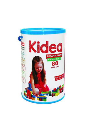 Erkek Çocuk Oyuncak KID-1003 Chiva, Ahşap Bloklar 80 Parça Kız Çocuk Eğitici Oyuncaklar