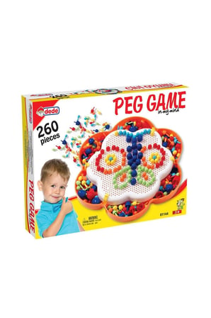 Erkek Çocuk Oyuncak 01144 Fen Toys - Çivi Oyunu / in-my-mind Ped Game 260 Parça / +3 yaş Kız Çocuk E