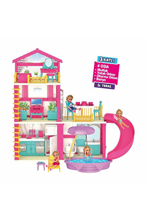 Erkek Çocuk Oyuncak 03742 Lola'nın Tatil Evi -Fentoys Kız Çocuk Eğitici Oyuncaklar
