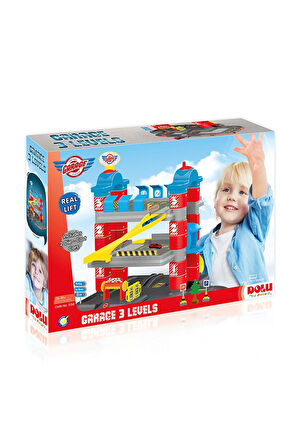 Erkek Çocuk Oyuncak 5158 Dolu, 3 Katlı Garaj Kız Çocuk Eğitici Oyuncaklar