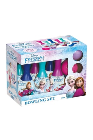 Erkek Çocuk Oyuncak Frozen Bowling Oyun Aktiviye Seti Kız Çocuk Eğitici Oyuncaklar
