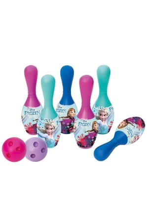 Erkek Çocuk Oyuncak Frozen Bowling Oyun Aktiviye Seti Kız Çocuk Eğitici Oyuncaklar