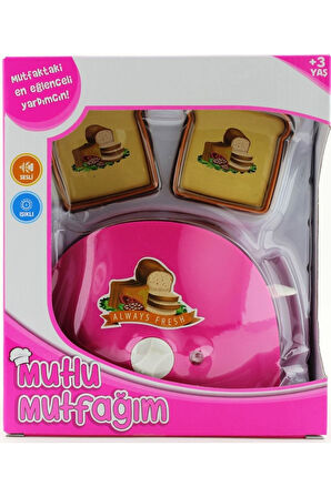 Erkek Çocuk Oyuncak Mini Ekmek Kız Çocukartma Makinesi Koyu Pembe 1014 Kız Çocuk Eğitici Oyuncaklar