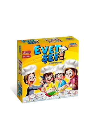 Erkek Çocuk Oyuncak 72621 Evet Şef Kız Çocuk Eğitici Oyuncaklar