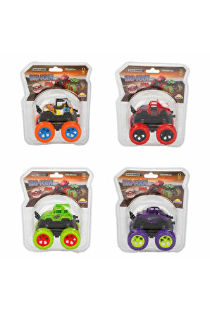 Erkek Çocuk Oyuncak Maxx Wheels Big Foot 4x4 Sürtmeli Araba -86841 - 1adet stokta olan gönderilir Kı