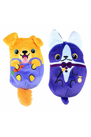 Erkek Çocuk Oyuncak CEP V2001 Dogs vs Squirls Beans Seri 10cm - 1adet fiyatıdır Kız Çocuk Eğitici Oy