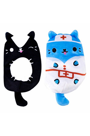 Erkek Çocuk Oyuncak CEP V1002 Cats vs Pickles Beans Seri 10cm -1adet fiyatıdır Kız Çocuk Eğitici Oyu