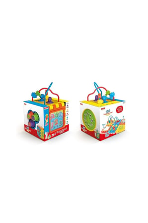 Erkek Çocuk Oyuncak 5092 2 in 1 Eğitici Küp ve Puzzle Kız Çocuk Eğitici Oyuncaklar