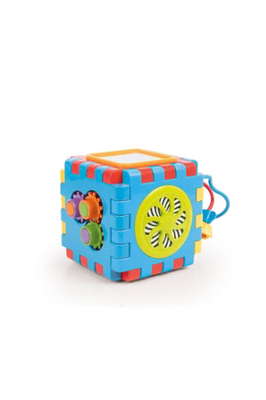 Erkek Çocuk Oyuncak 5092 2 in 1 Eğitici Küp ve Puzzle Kız Çocuk Eğitici Oyuncaklar