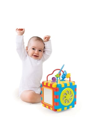 Erkek Çocuk Oyuncak 5092 2 in 1 Eğitici Küp ve Puzzle Kız Çocuk Eğitici Oyuncaklar
