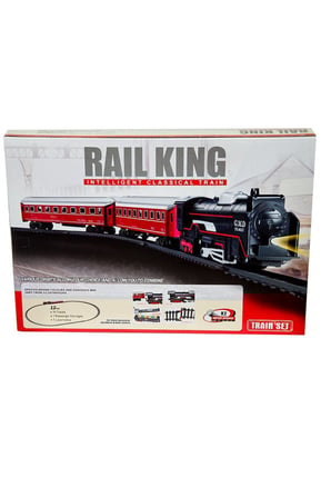 Erkek Çocuk Oyuncak CNM42 Pilli Tren Seti 48 Kız Çocuk Eğitici Oyuncaklar
