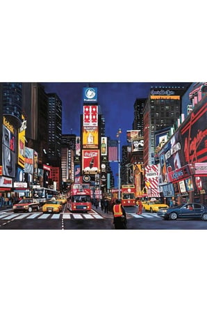 Erkek Çocuk Oyuncak 165698 Ravensburger, Times Meydanı 1000 parça Puzzle Kız Çocuk Eğitici Oyuncakla