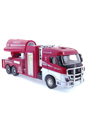 Erkek Çocuk Oyuncak Die Cast Model Çek Bırak Turbo Jet İtfaiye Kamyonu Kız Çocuk Eğitici Oyuncaklar