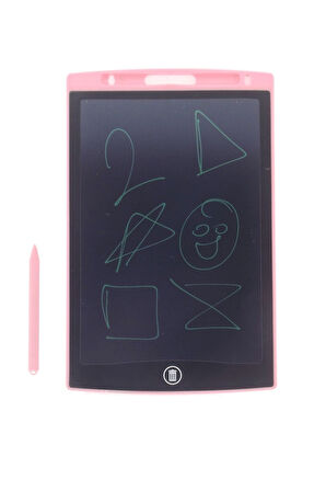 Erkek Çocuk Oyuncak 10 Inch LCD Pembe Yazı Tahtası Kız Çocuk Eğitici Oyuncaklar