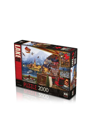 Erkek Çocuk Oyuncak 22506 KS, Hallstatt, 2000 Parça Puzzle Kız Çocuk Eğitici Oyuncaklar