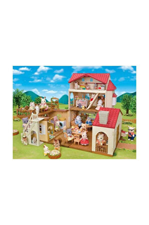 Erkek Çocuk Oyuncak 5708 Sylvanian Families Işıklı Şehir Evi ( Gizli Oyun Odalı) Kız Çocuk Eğitici O