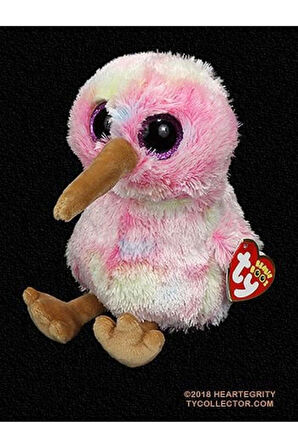 Erkek Çocuk Oyuncak Ty Beanie Boos-Kiwi Renkli Kiwi 15cm Kız Çocuk Eğitici Oyuncaklar