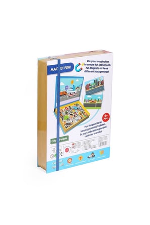 Erkek Çocuk Oyuncak FP 13409 Baby Puzzle City People -KS Puzzle Kız Çocuk Eğitici Oyuncaklar
