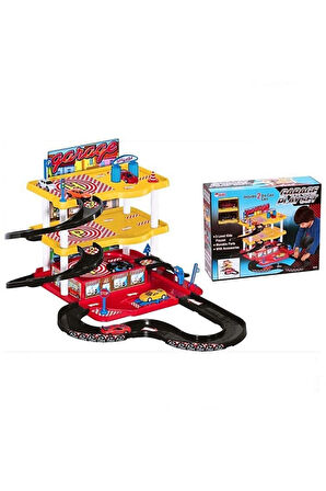 Erkek Çocuk Oyuncak Dede Garaj Oyun Seti - 3 Katlı Kız Çocuk Eğitici Oyuncaklar