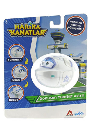 Erkek Çocuk Oyuncak Harika Kanatlar Dönüşen Tekli Figür YumBot Astra Kız Çocuk Eğitici Oyuncaklar