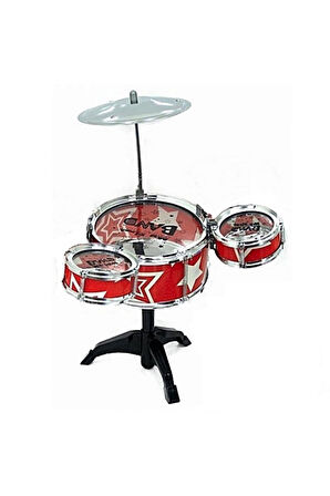 Erkek Çocuk Oyuncak Sunman Jazz Drum Mini Bateri Seti - S00041008 Kız Çocuk Eğitici Oyuncaklar