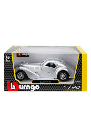 Erkek Çocuk Oyuncak Bburago 1:24 Bugatti Atlantic Model Araba Kız Çocuk Eğitici Oyuncaklar