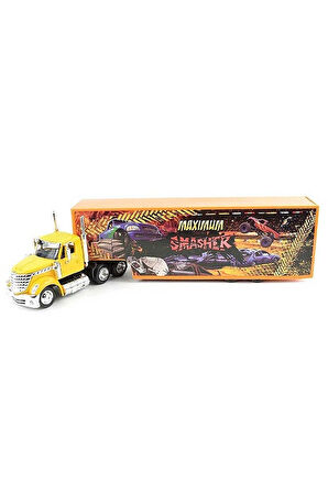 Erkek Çocuk Oyuncak Sunman 1:43 Long Haul International Lonestar Taşıyıcı Tır Kız Çocuk Eğitici Oyun