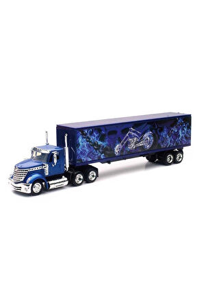 Erkek Çocuk Oyuncak Sunman 1:43 Long Haul International Lonestar Taşıyıcı Tır Kız Çocuk Eğitici Oyun