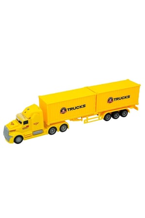 Erkek Çocuk Oyuncak Sunman Maxx Wheels 1:50 2 Dorseli Tır Kız Çocuk Eğitici Oyuncaklar