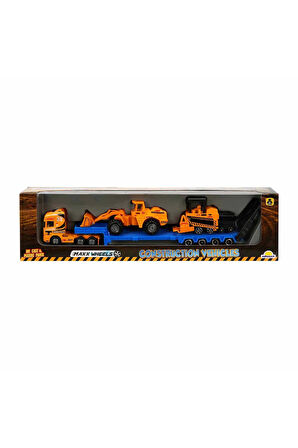 Erkek Çocuk Oyuncak Maxx Wheels Mini İnşaat Seti Kız Çocuk Eğitici Oyuncaklar