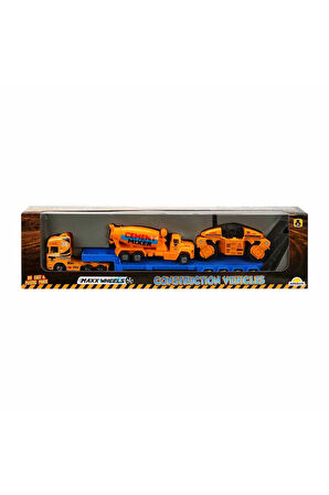 Erkek Çocuk Oyuncak Maxx Wheels Mini İnşaat Seti Kız Çocuk Eğitici Oyuncaklar